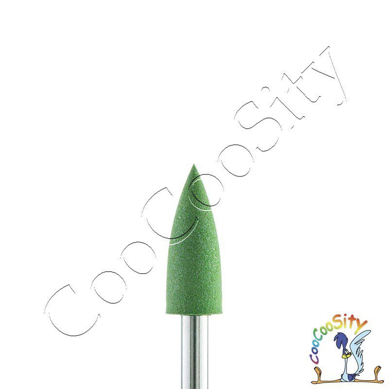 frezapolirovsshikdlyamanikyurasilikonkarbidnyj25zelenyjsrednijkonuszaostrennyjd4mmjpg Интернетмагазин Coocoosity